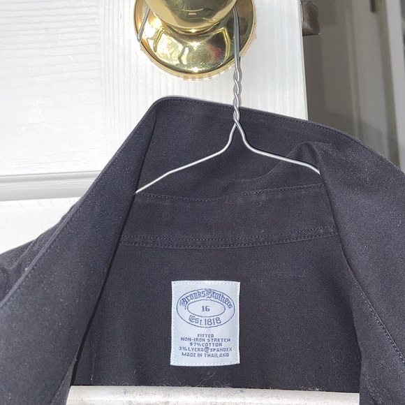 Brooks Brothers Black Button Down Shirt - Picture 4 of 6